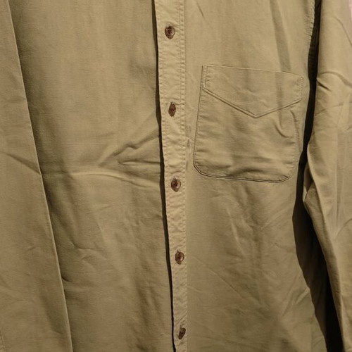 Zara men's cotton shirt like new, olive color, size Large