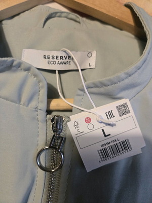 Jacket γυναικείο Reserved καινούργιο, πράσινο, φαρδιά γραμμή, μέγεθος L