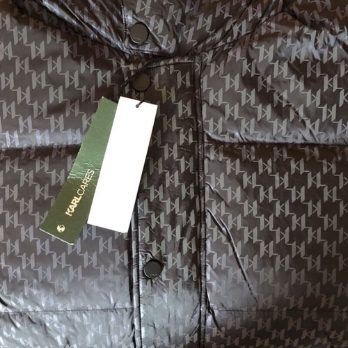 Karl Lagerfeld Monogram Reflective Down Jacket new, men's XL-XXL