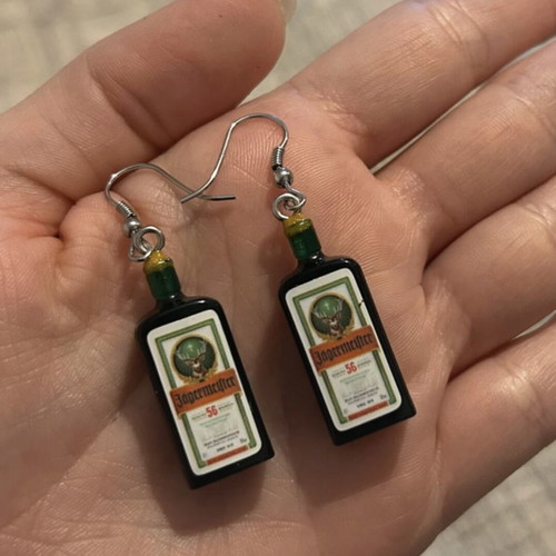 Jägermeister earrings new in packaging