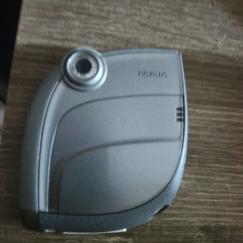 Nokia 7600 used, collectible model with original back cover