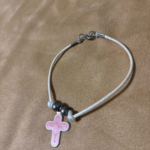 Bracelet used jewelry with cross charm