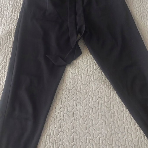 Pull & Bear black high-waisted pants like new, size Small 36