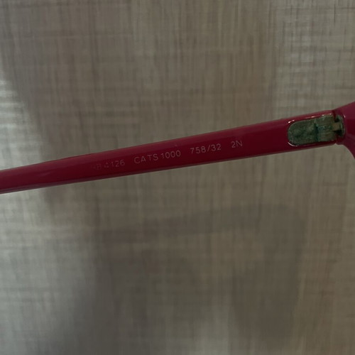 Ray Ban sunglasses used, pink