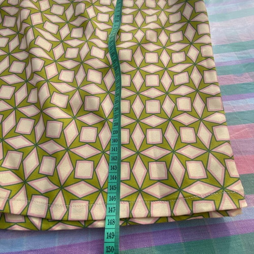 Long dress Kado handmade clothes new, lime and beige shades