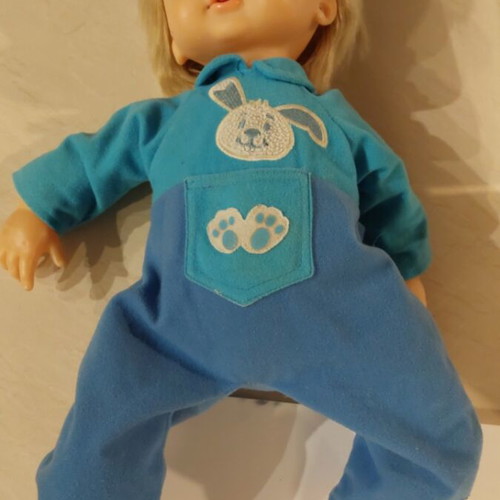 Cicciobello baby doll used, no light on cheeks
