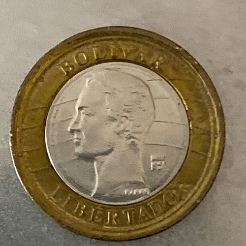 Venezuela coins like new, 3 pieces from 2007 and 2012
