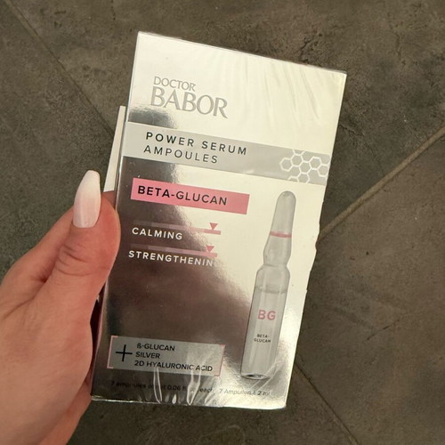 Babor Power Serum Ampules new with beta glucan