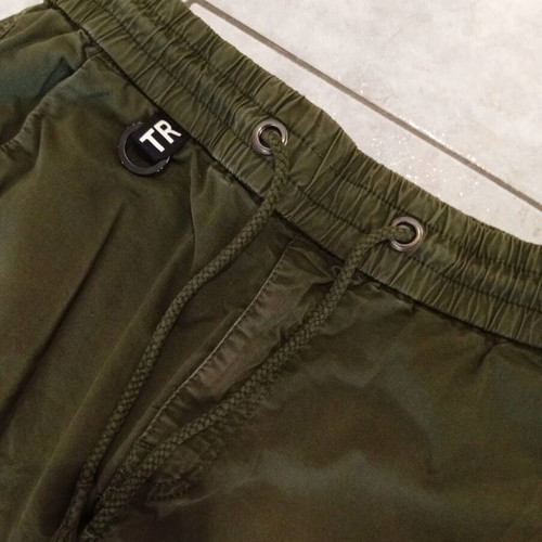 Khaki pants like new, size 28/42, relaxed elastic waist 36 cm
