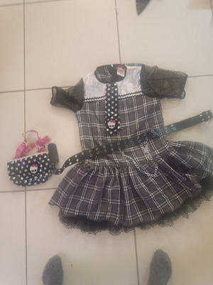 Monster High costume like new with bag and belt