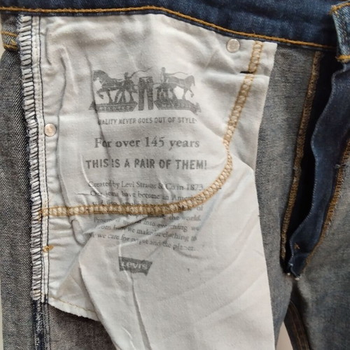 Levi's 505 Regular Fit jeans new, W40 L29, blue denim