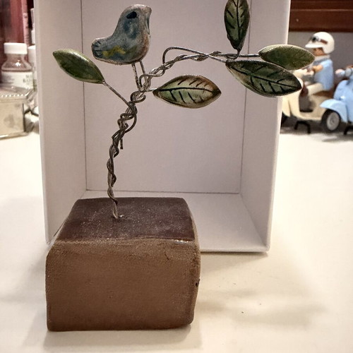 Handmade ceramic sculpture like new