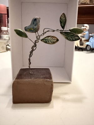 Handmade ceramic sculpture like new
