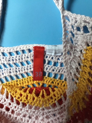 Γυναικείο τόπ H&M σε νούμερο M 48% cotton and 55% ramie!