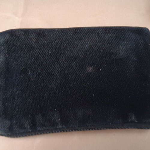 Wallets used, small, multicolored, with non-working zippers