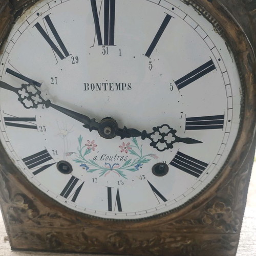 Wall clock pendulum used, analog, from 1880