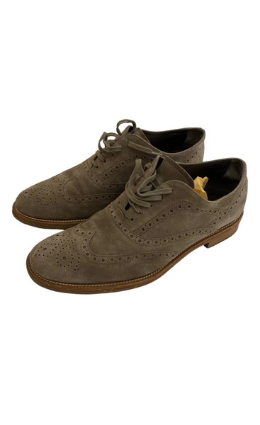 TODS OXFORD SUEDE SHOES