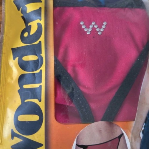 Wonderba string new M/L red