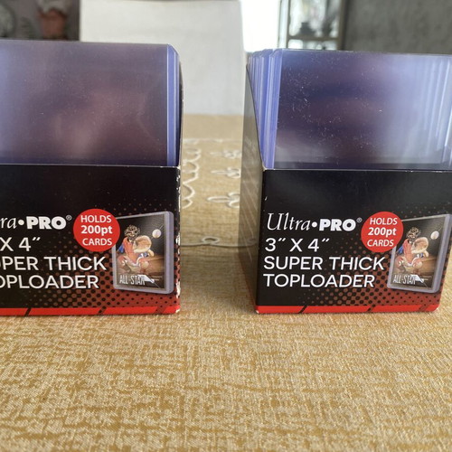 Top loaders pack of 20, super thick, like new