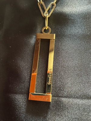 Necklace new stainless steel gold color