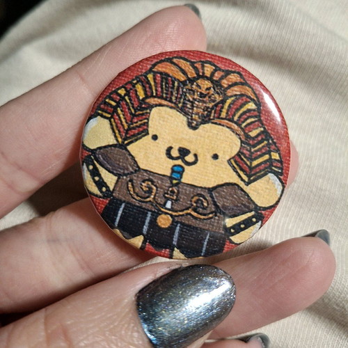 Pompompurin handmade pin new