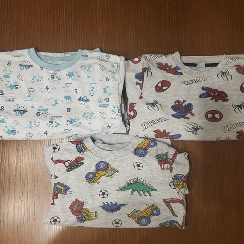 Pajamas pack for boys 5-6 years used