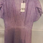 Γυναικείο φόρεμα Zara αμεταχείριστο, μωβ, μέγεθος XL