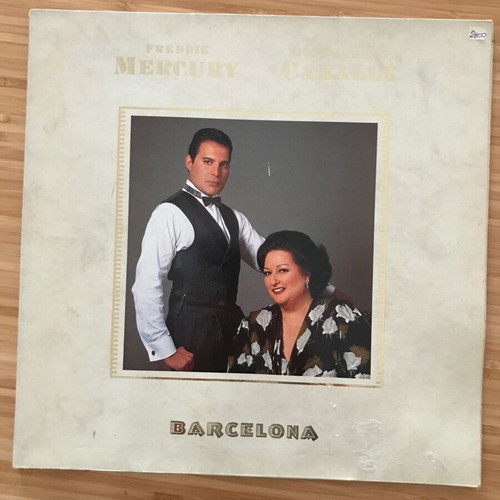 Freddie Mercury & Monserrat Gaballe Barcelona LP used, rock