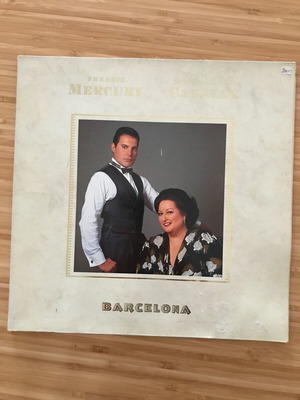 Freddie Mercury & Monserrat Gaballe Barcelona LP used, rock