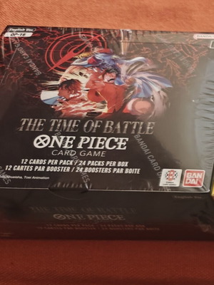 One Piece 16 παιχνίδι καρτών καινούργιο, 24 πακέτα