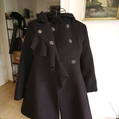 Tailored by ROTHSCHILD Girls' Coat like new, size 7-8 years, black