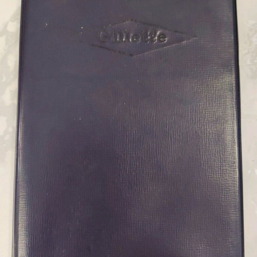 Vintage Gillette telephone directory with 1956 calendar like new