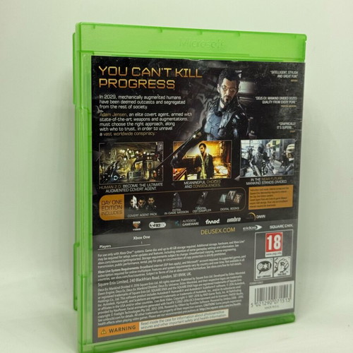 Deus Ex Xbox One used game, action adventure