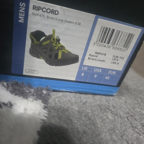 Regatta Ripcord sandals size 42 new, gray