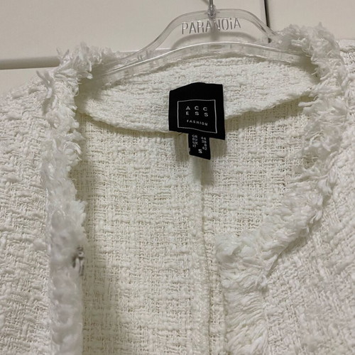 Access jacket white, size S, like new
