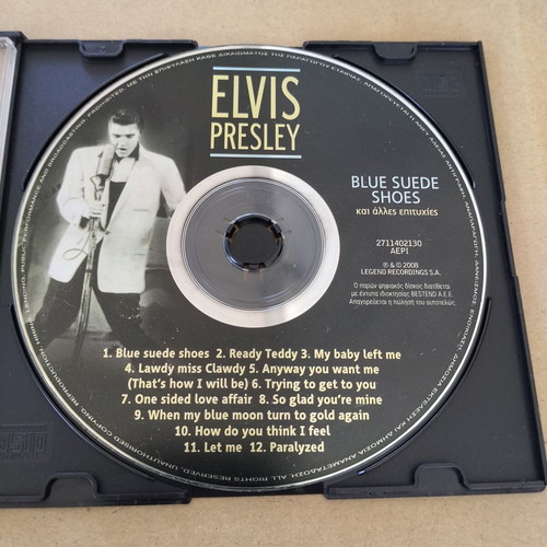 Elvis Presley Blue Suede Shoes CD