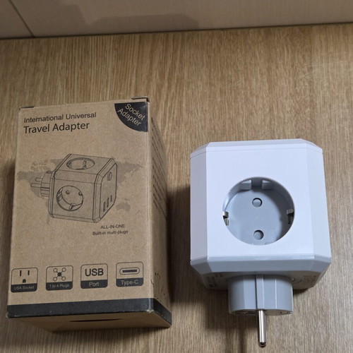 Multifunctional Cube Power Strip with USB and 4000W Max Power