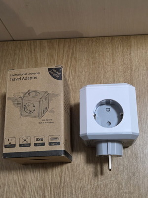 Multifunctional Cube Power Strip with USB and 4000W Max Power