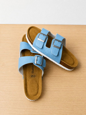 Ocean Addicts Anatomical Blue Women's Slippers new