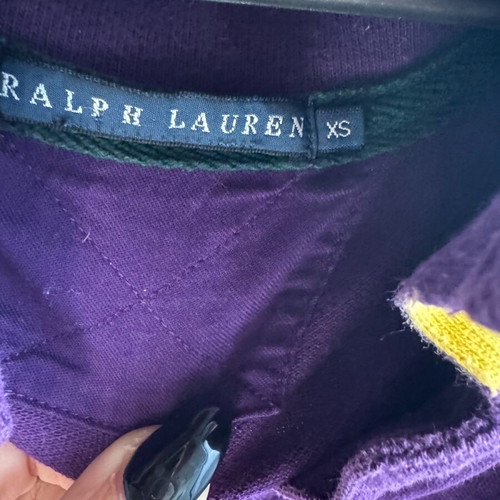 Ralph Lauren blouse XS used, slim fit, purple, faded color