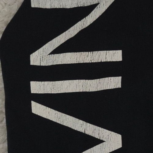 Calvin Klein Jeans Black Hoodie used with Distressed Logo
