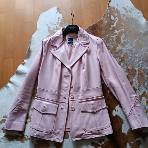 Italian Sandro Ferrone jacket new, pink, size M