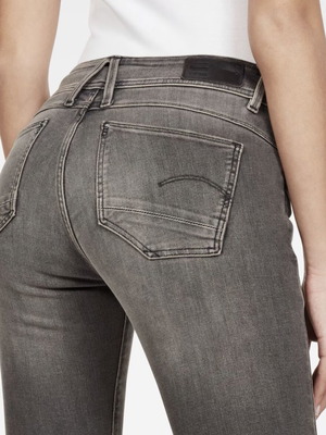 G-Star RAW Lynn Mid Waist Skinny Jeans new, gray, size 26-27