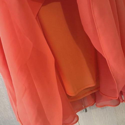 Angelo Psarros strapless dress coral, like new, size M