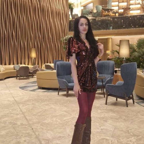 Sequin dress like new, brown, Bershka, size XS