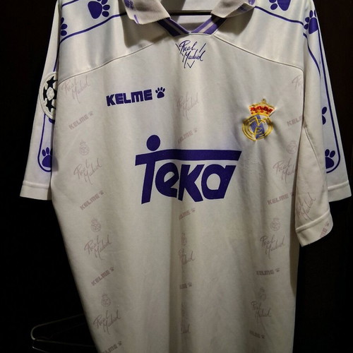 Real Madrid 97-98 Savio Bortolini jersey used, authentic, size Large