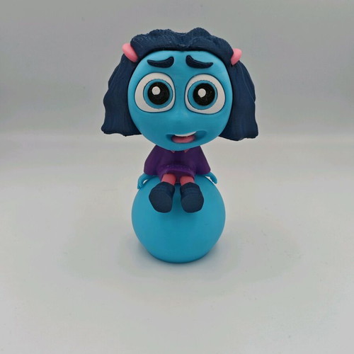 3D printed Inside Out figure new, Joy character