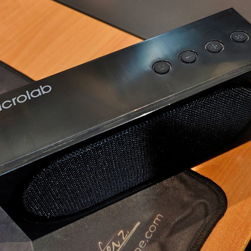 Microlab portable Bluetooth speaker used