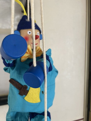 Pinocchio wooden marionette