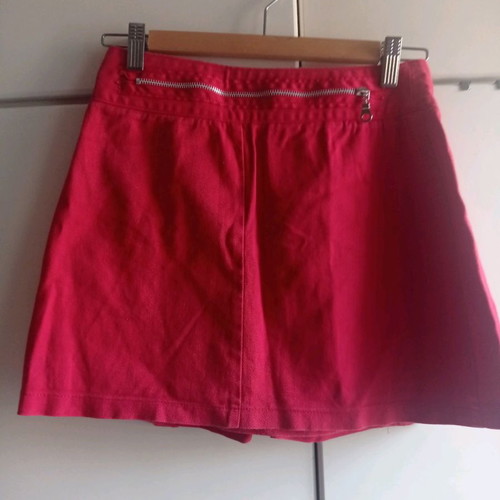 Esti skirt red used, length 36cm, waist 76cm
